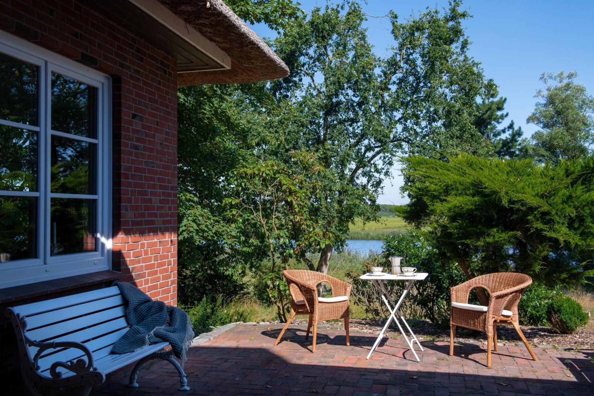 Reetdachhaus Eiderblick Villa Breiholz ภายนอก รูปภาพ